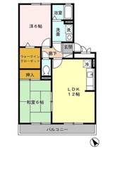 エクセル東合川IIの物件間取画像